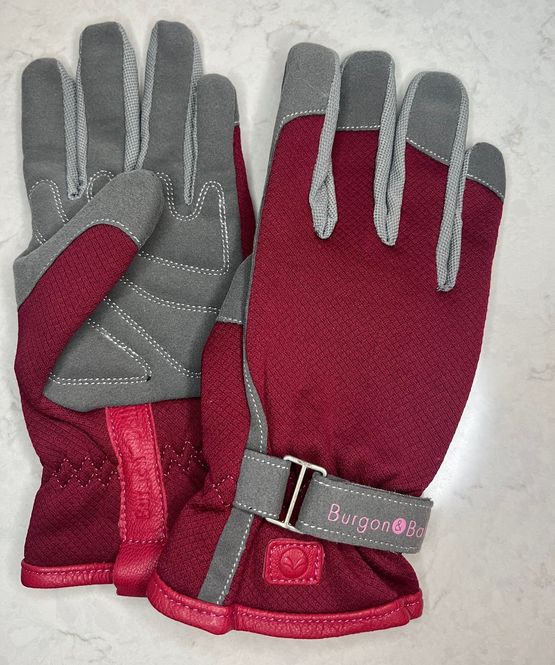 Hovedbilde Hagehanske Burgon&Ball, Love the glove, Berry